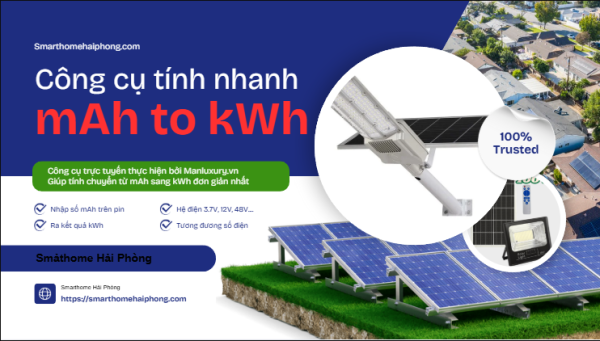 Đèn năng lượng mặt trời tại Hải Phòng